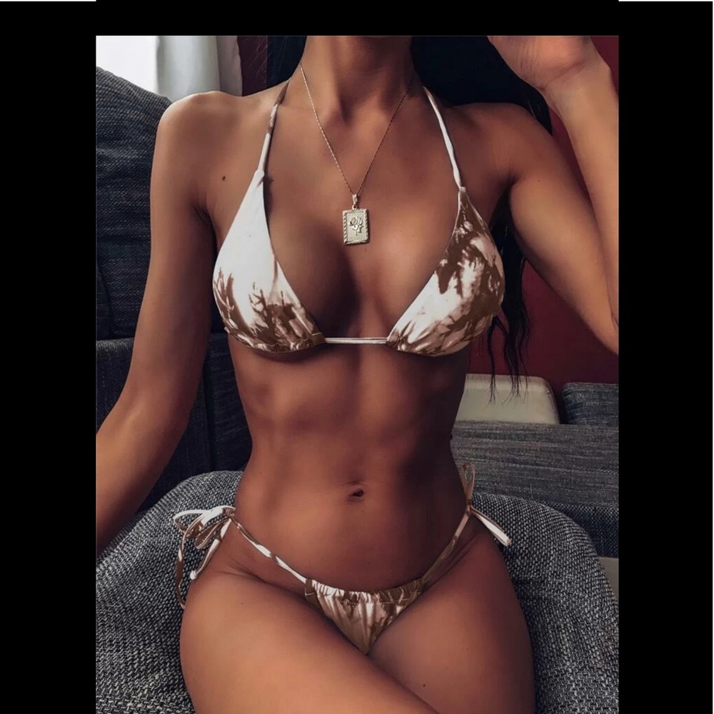 Tie dye bikini